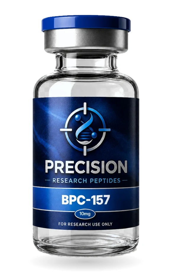 BPC-157 10mg research peptide vial